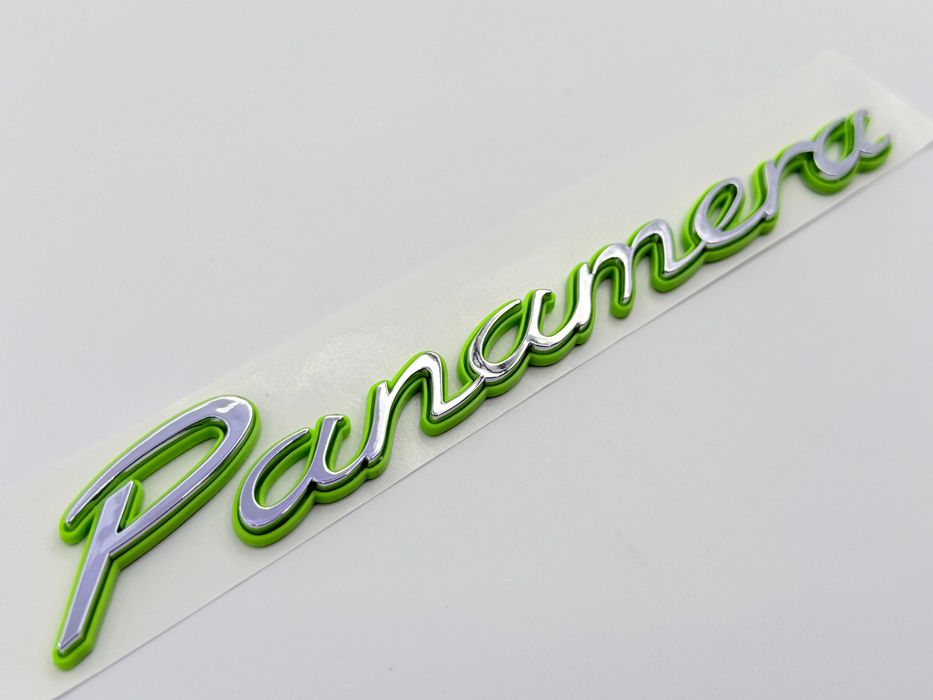 Emblema Compatibila PORSCHE Panamera hybrid crom