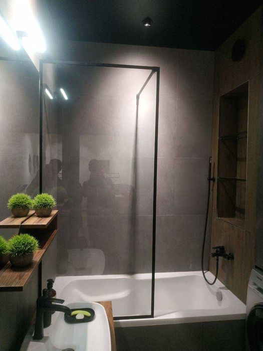 Душ кабины из стекла на заказ, стеклянные перегородки для ванн!