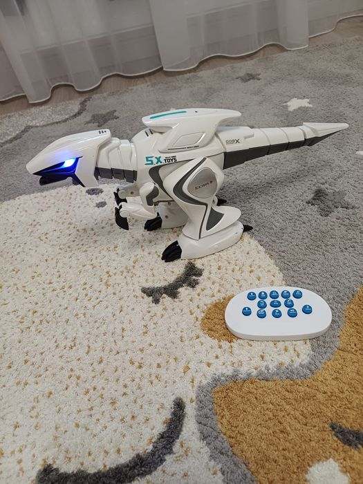 Jucarie Robot Dinozaur cu Senzor & IR