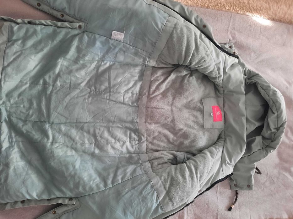 Длинный пуховик детский на девочку 152