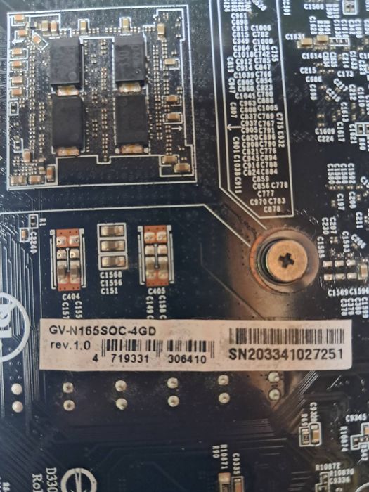 Видеокарта Gigabyte gtx 1650 super OC 4gb