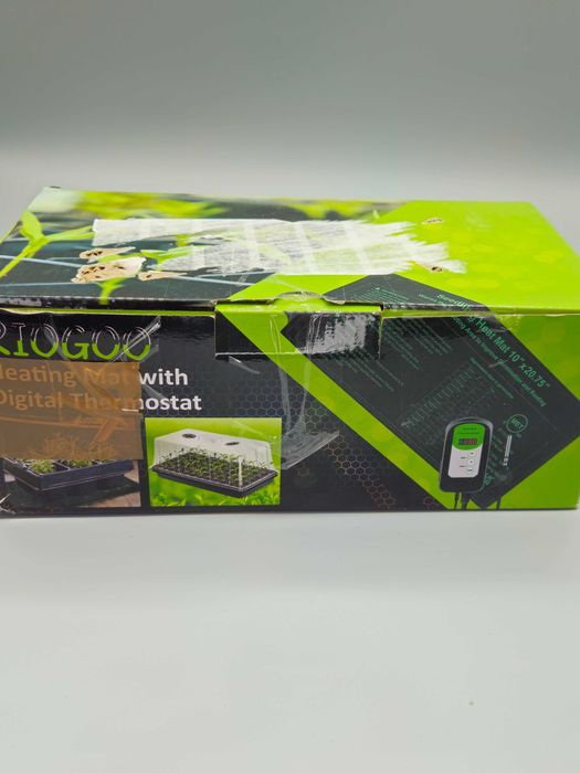 Нагревателна постелка за разсад 25на52см с дигитален термостат и сонда