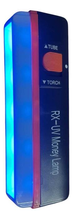 UV Детектор за фалшиви Банкноти с Фенерче RX-UV, детектор за евро пари