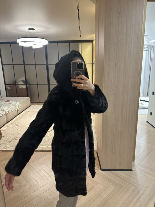 Шуба норка натуральная