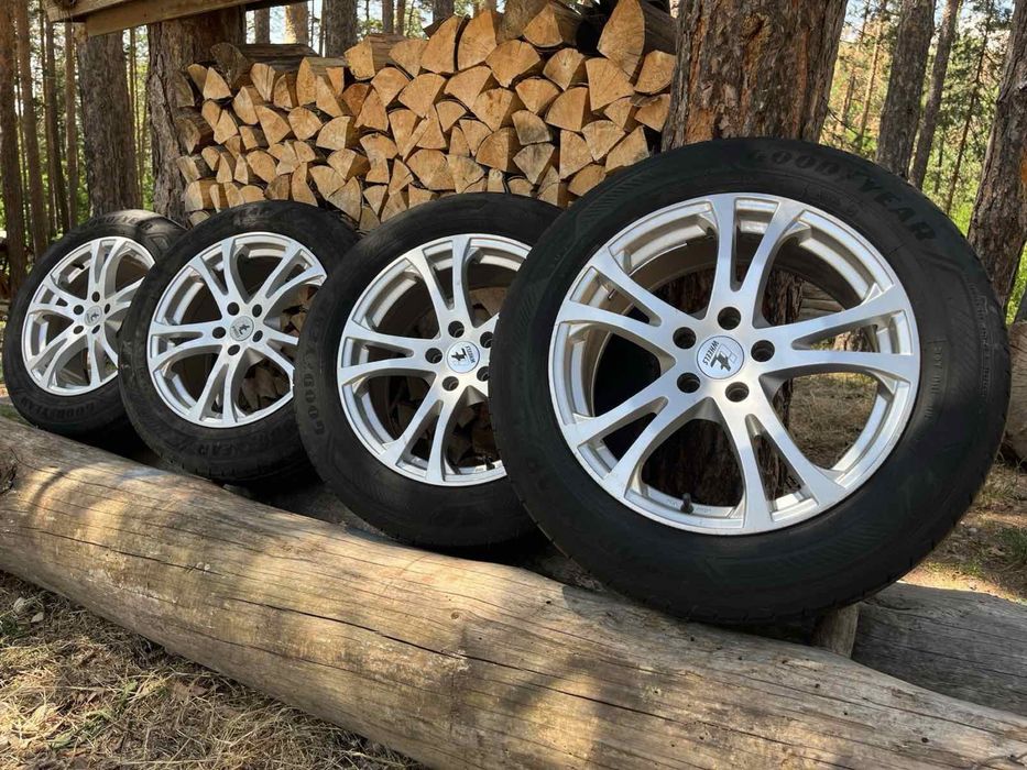 Алуминиеви джанти с летни гуми GoodYear за Opel Grandland и други  X