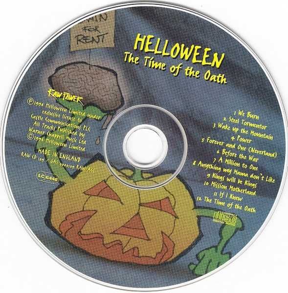 CD Helloween - The Time of the Oath 1996
