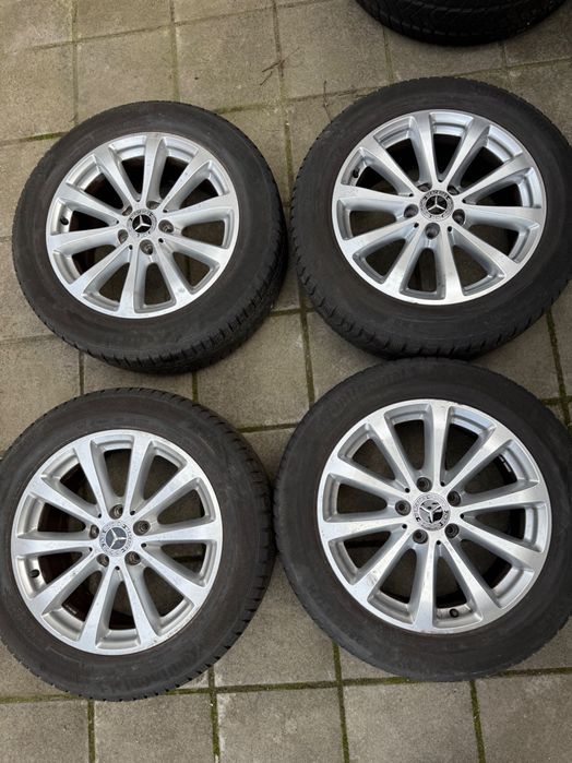 225/55/17 лети джанти с гуми мерцедес