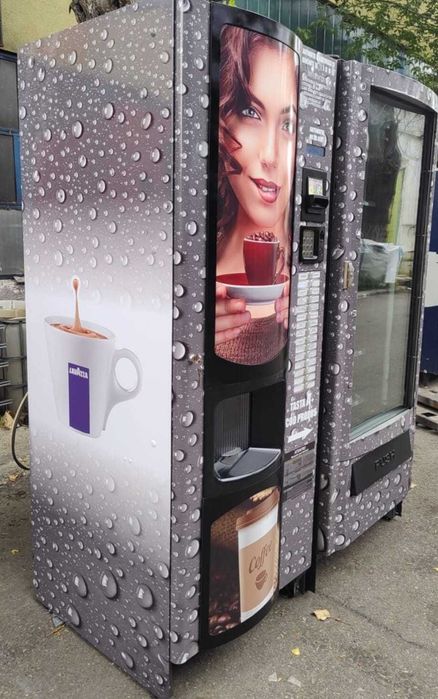 Automate vending  de cafea și băuturi reci