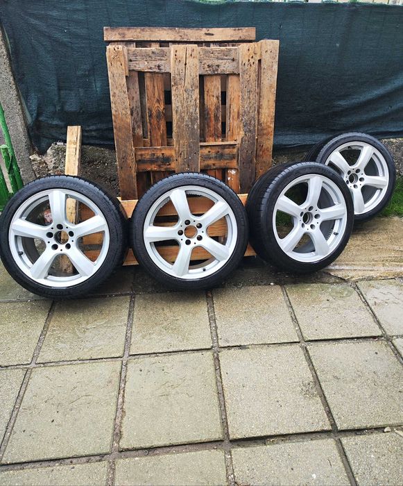 4бр.Джанти оргинални RONAL 18ки  гуми Michelin pilot sport 4 245/40/18