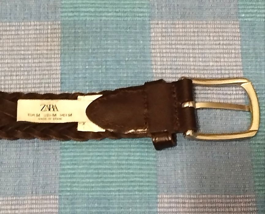 Curea ZARA, unisex, piele naturala 110x3,2cm