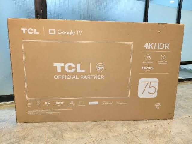 Телевизор TCL 75 V6C HDR 4K GoogleTV 2026 Со Склада Доставка бесплатно