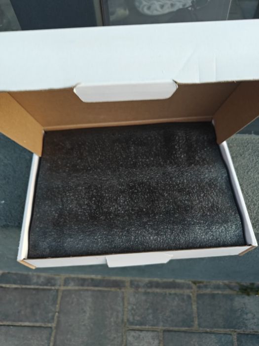 Baterie Lavoar ZAFIT Modernă – Design Cascadă, Negru Mat (Nouă)