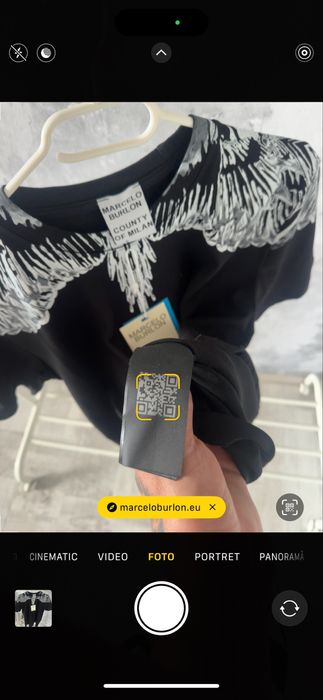 Tricou Marcelo Burlon L XL XXL