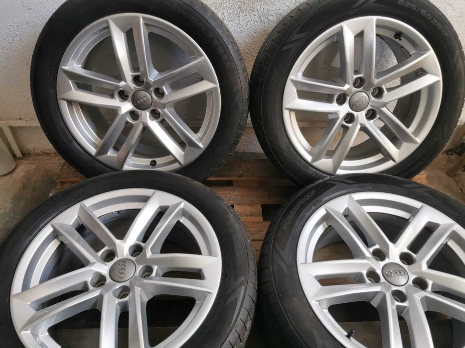 Jante Originale Audi A4 B8 / B9 .R 17 .cu anvelope de vara