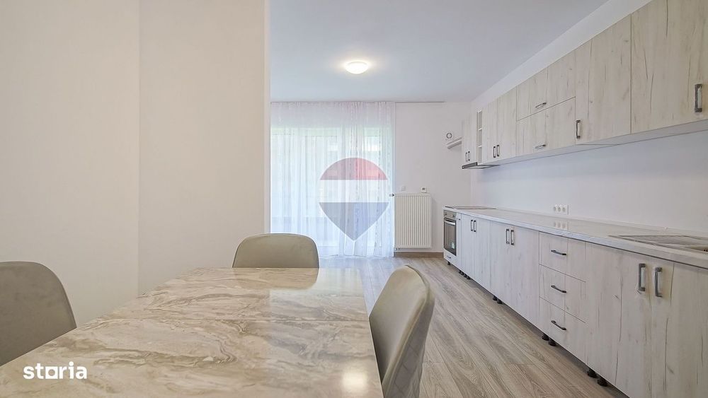 2 Camere 4 Zone Functionale | Nou, Mobilat | Comision 0| Etaj 1