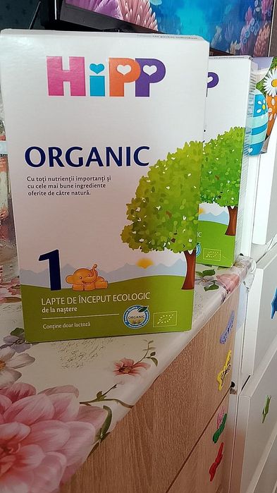 Lapte praf hipp organic 1