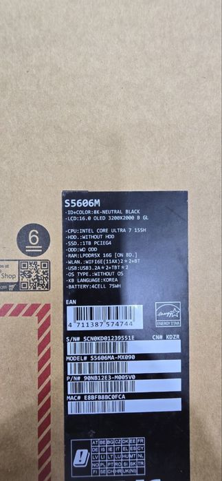 Asus Vivobook 16S