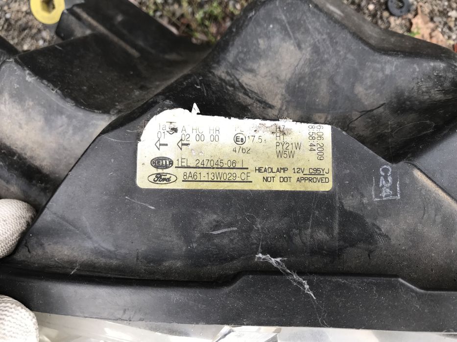 Фар Форд Фиеста / Ford Fiesta 2008-2012г