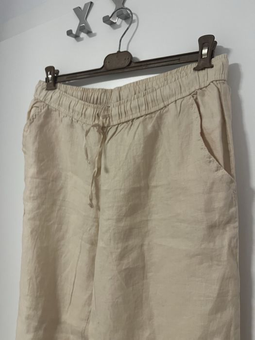 Nepurtati, pantaloni din in 100%