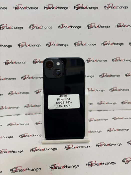 iPhone 14 128GB Midnight Neverlocked 82% 49625