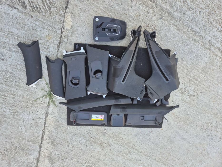 Plafon interior S Line negru Audi A4 b9 Avant panoramic Bang Olufsen