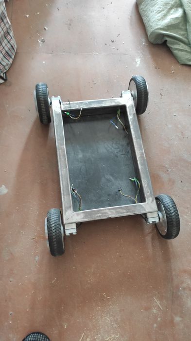 Мотор колеса от гироскутера с рамой