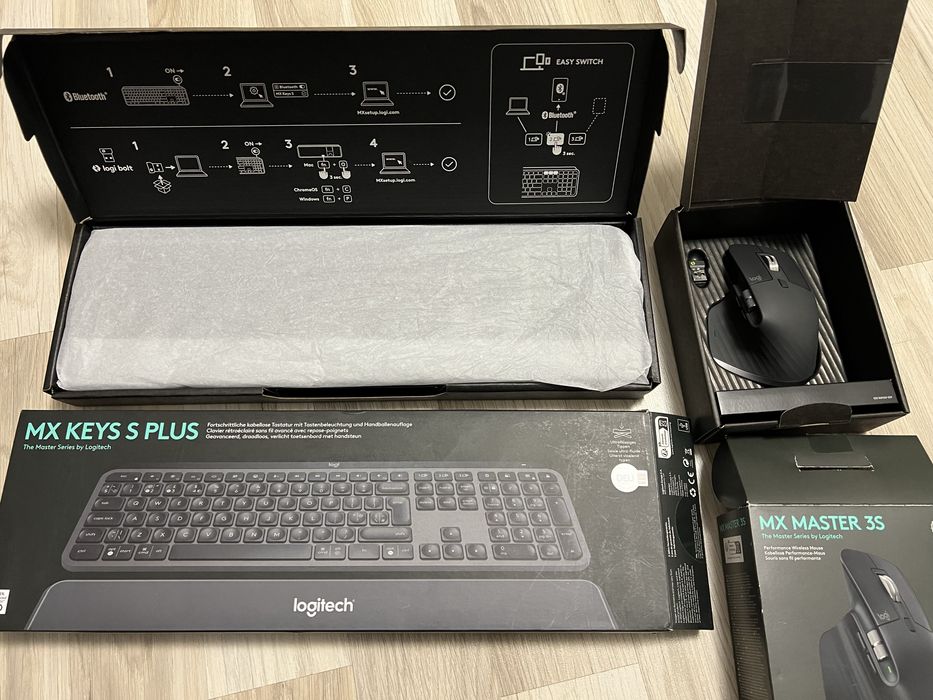 Combo Tastatura si Mouse Logitech wifi/bluetooth