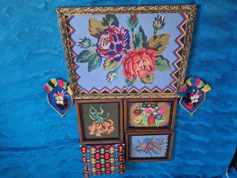 Tablouri cusute manual