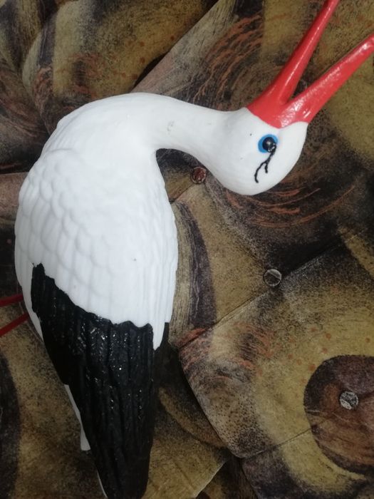 Barza ornament grădină