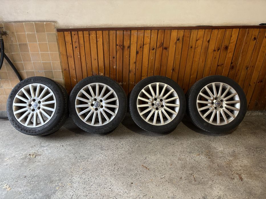 Лети Джанти 17"Волво с гуми Continental