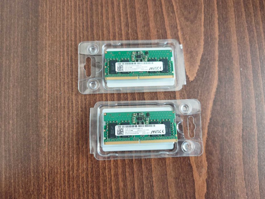 РАМ Памет за лаптоп Micron DDR5  5600 16GB kit (2 x 8)