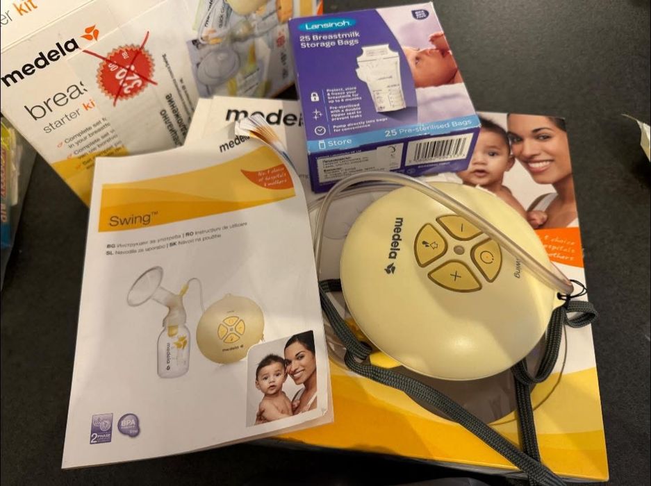 Помпа за кърма Medela Swing (електрическа+ръчна)