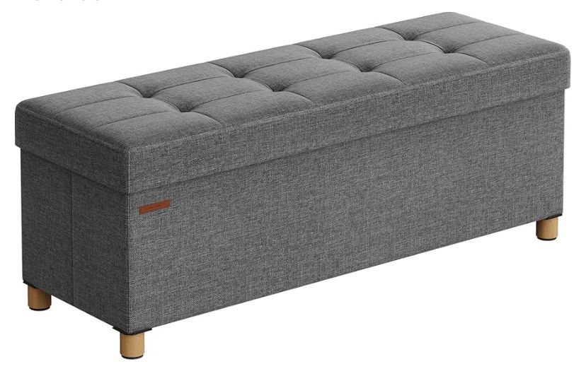 Табуретка с място за съхранение SONGMICS