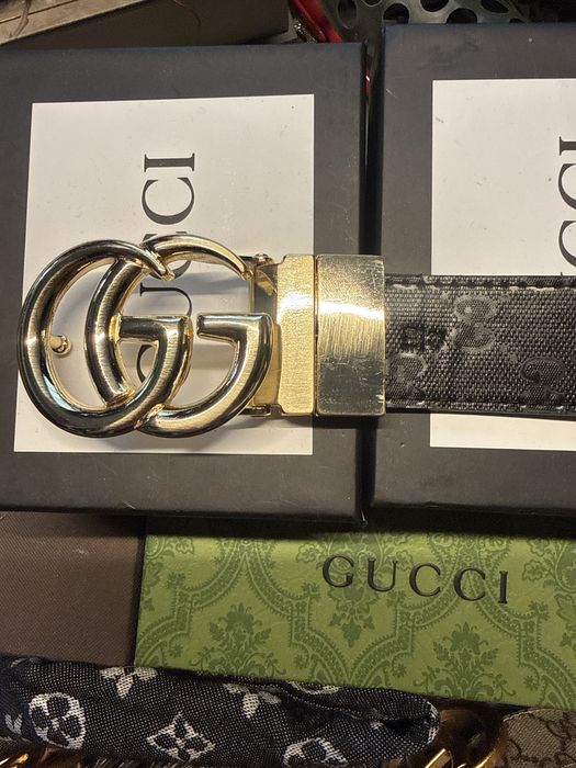 Колан естествена кожа модел Gucci