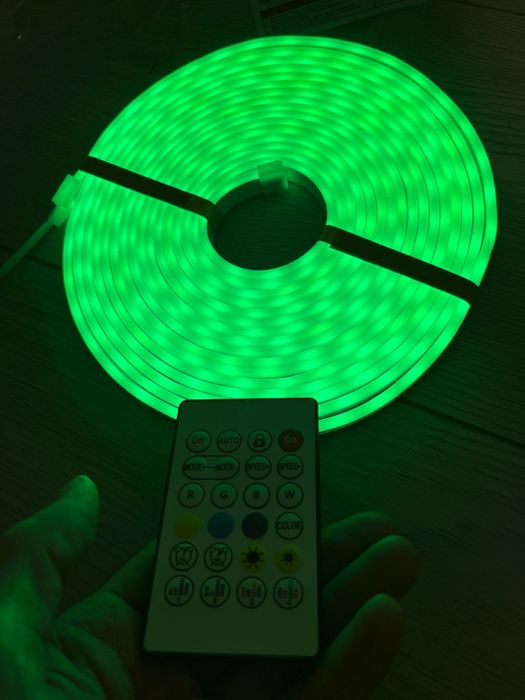 Banda led RGB 6m siliconata waterproof impermeabila