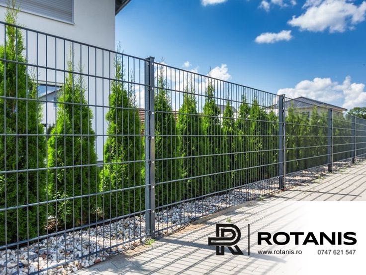 Panou de gard calitate Premium / Plasa cu doua fire / carcasa gabion