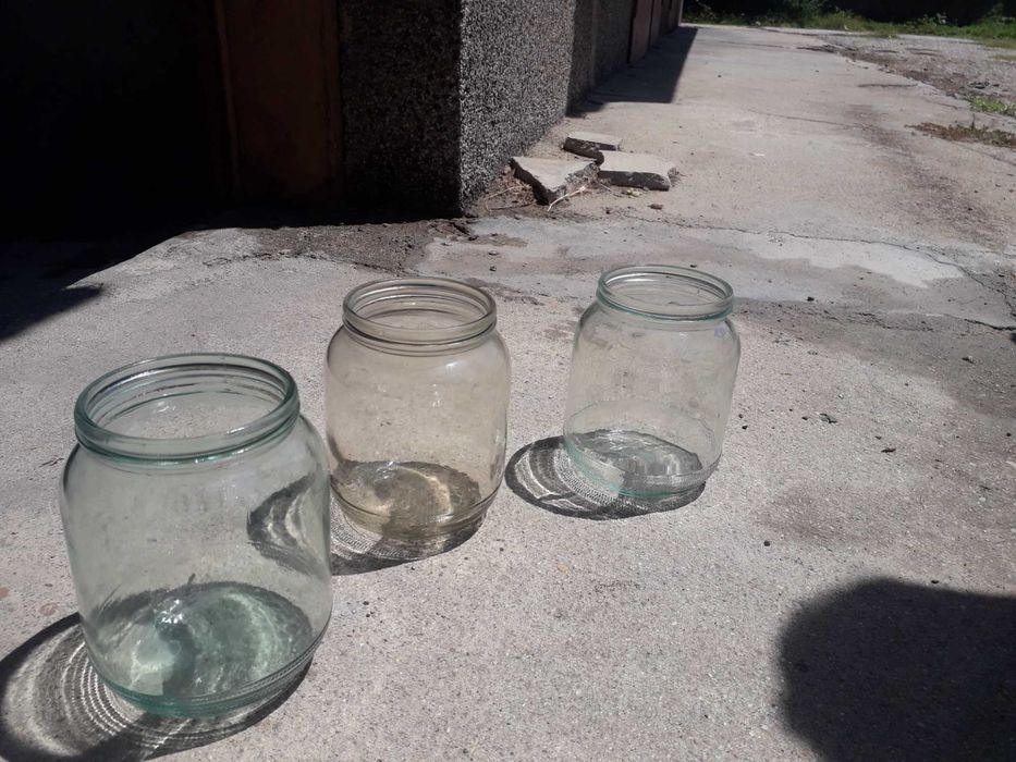 стъклени буркани за консерви