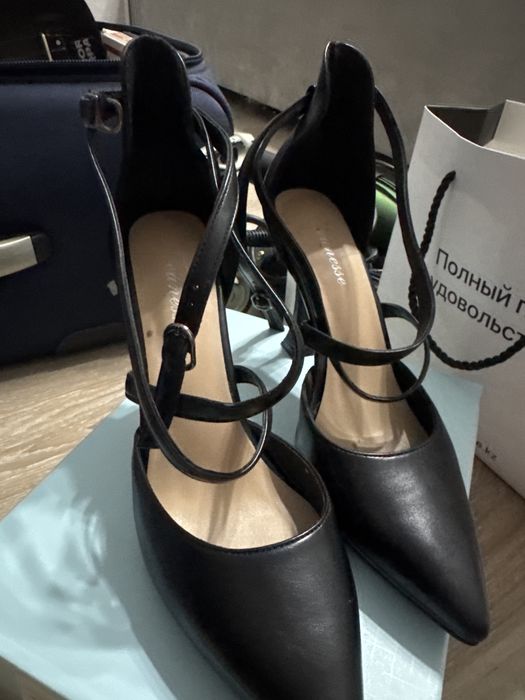 Туфли черные, 38 р.
