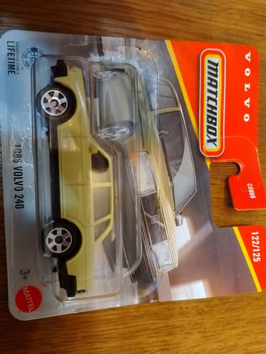 Количка Мачбокс Volvo