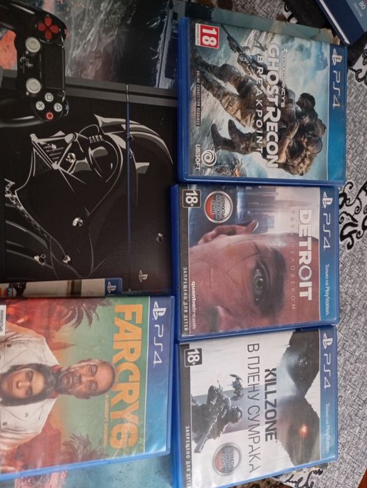 Приставка сони плостейшен4