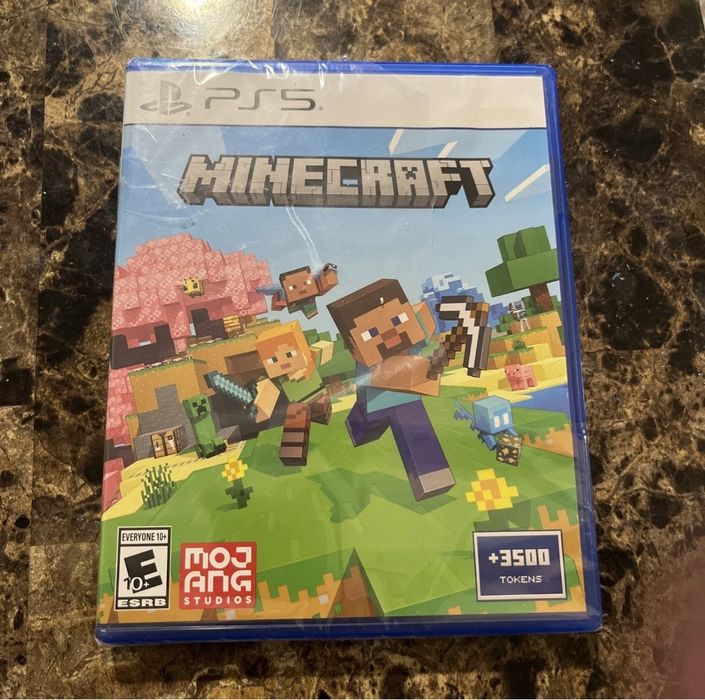 Minecraft PS5 + 3500 tokens - нова