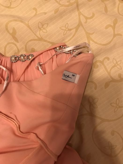 Rochie de seara roz deschis