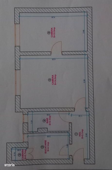Apartament 2 camere, zona Vasile Aaron - Ideal pentru investitie