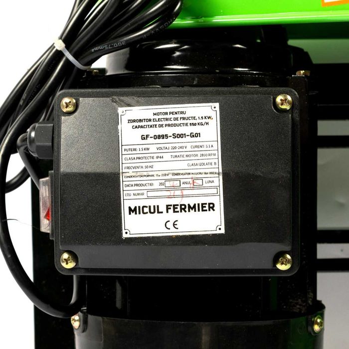 Zdrobitor electric de fructe  1500 watt  Professional .