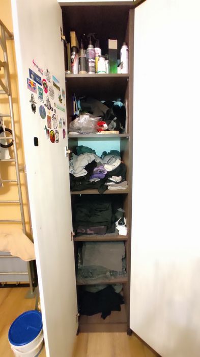 Угловой шкаф 120*120см*выс 274см