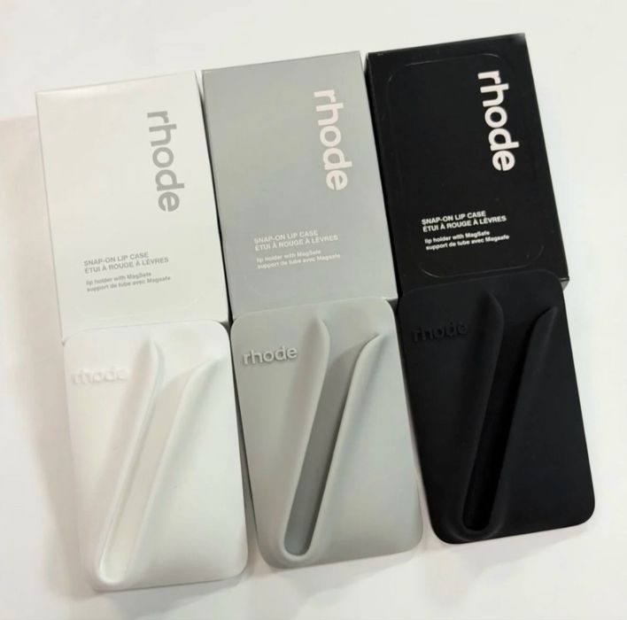 rhode snap-on MagSafe калъф + Lip Tint гланц по избор (нови, оригинал)