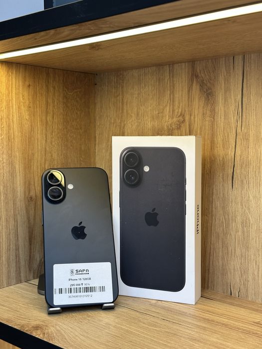 айфон 16 черный 95%