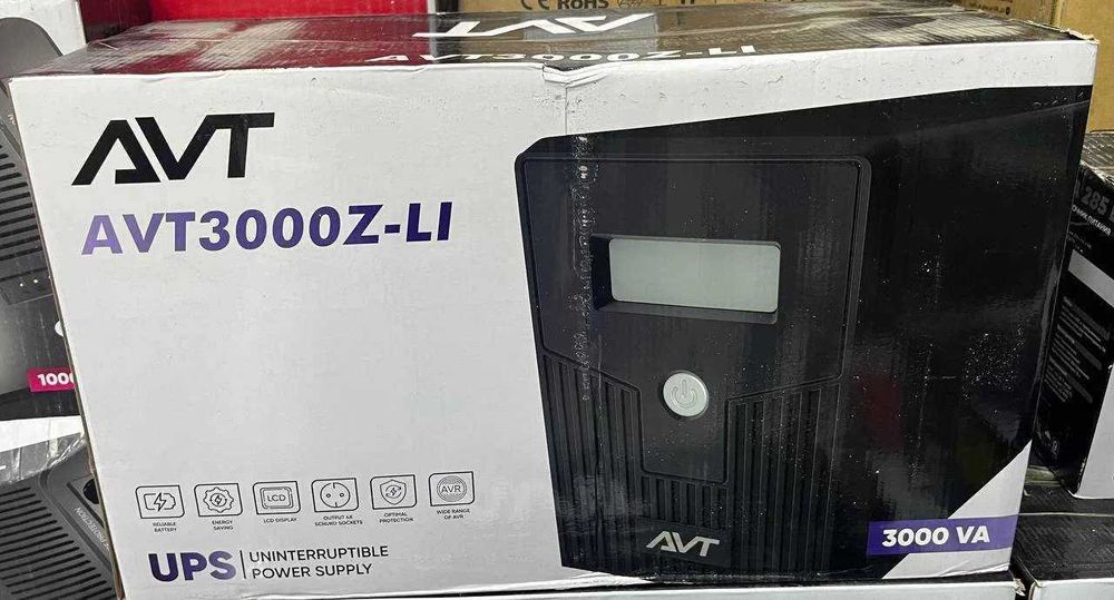 ИБП - UPS AVT 3000 Z-LI со стабилизатором 3000 В. Есть доставка