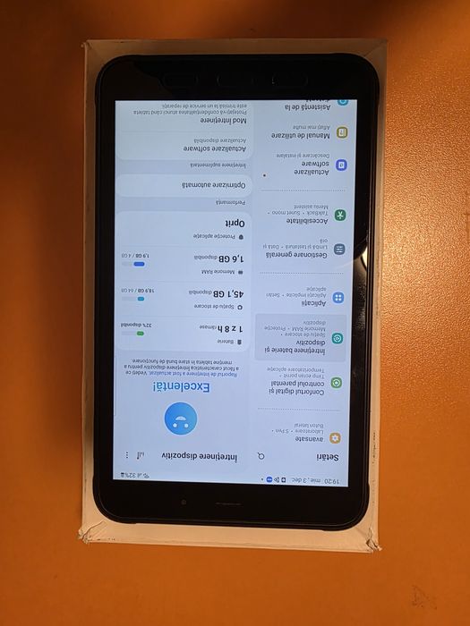 Samsung Galaxy Tab Active3 Lte  64GB Black Spen impecabila garantie