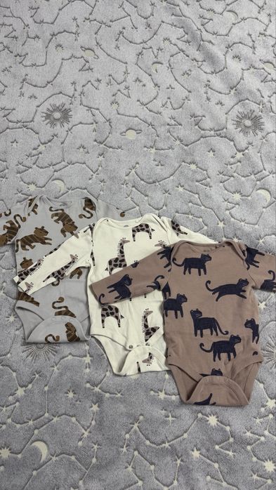 Детская одежда, боди с рукавами Next